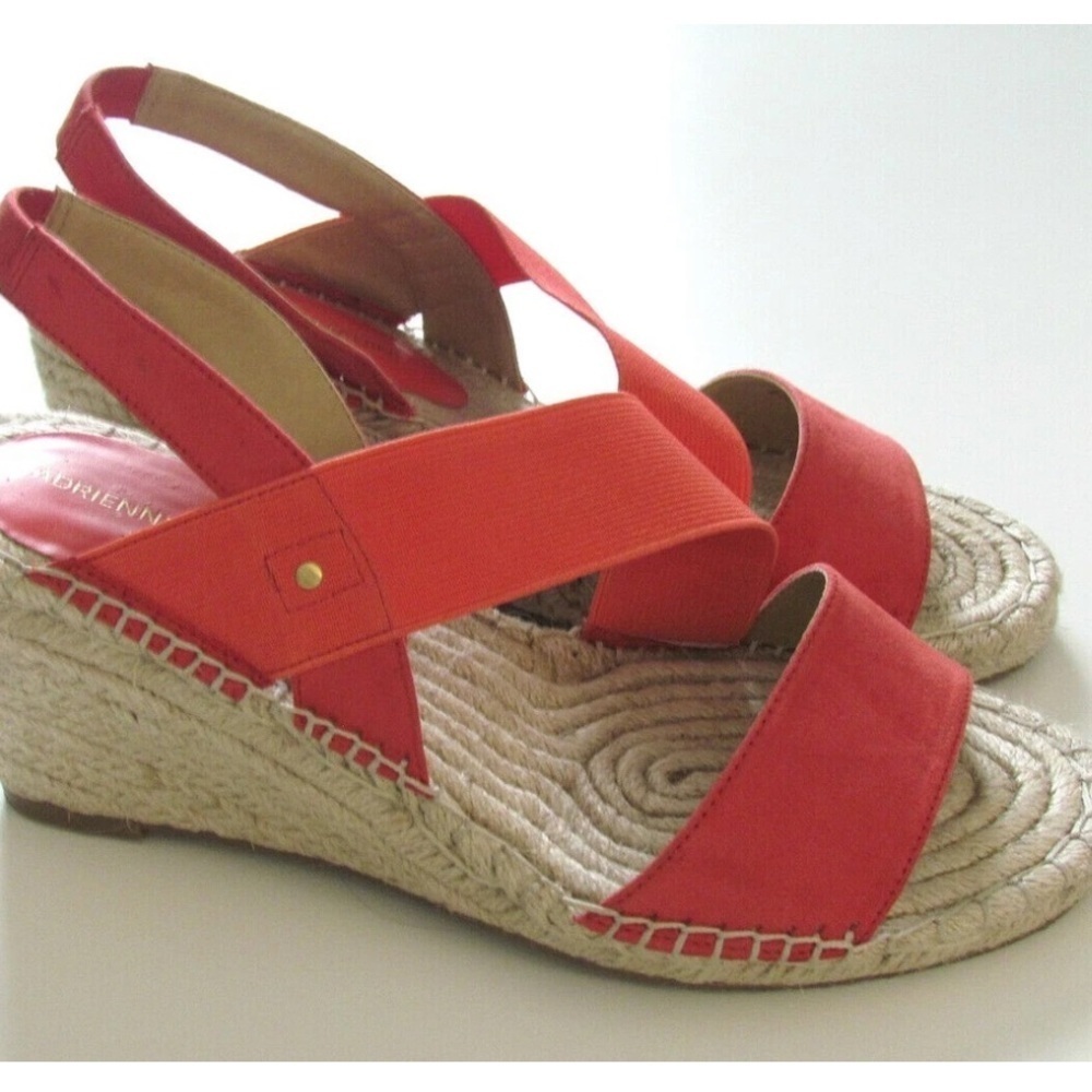 Adrienne Vittadini Coral Wedge Sandals